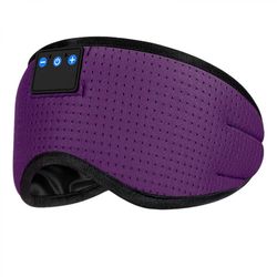 Veeki Unikuulokkeet Bluetooth-urheilupanta, langattomat urheilukuulokkeet,lenkkeily,jooga,unettomuus,sivunukkujat,violetti