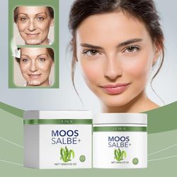 Sammalvoide Plus, Sammalvoide ryppyjä vastaan, Instant Effect Moss voide kasvoille ja ryppyjä vastaan, ryppyjä estävä voide, 100ml 2pcs