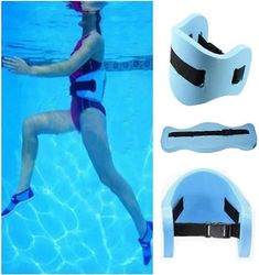 Lertenys Swim kelluva vyö - vesiaerobic harjoitusvyö - Aqua Fitness vaahtovaahdotusapu -sininen