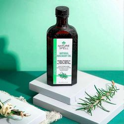 Barsinfi Rosmariiniöljy hiusten kasvulle ja iholle 150ml | Luonnollinen puhdas vegaani