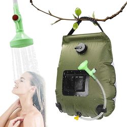 Xqday Solar Shower Bag Camping 20l Travel Solar opvarmet bærbart varmt vand