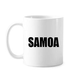 Samoa Land Navn Sort Classic Krus