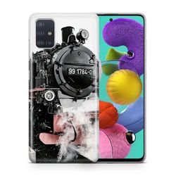 König Taske Mobiltelefonbeskytter til Samsung Galaxy A80 Case Cover Taske Kofanger Sager TPU Ny Damplokomotiv Rasender Roland