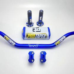 ohjaustanko PRO kartiopakkaus rasvatanko 1-1/8 likakuoppa pyörä motocross moottoripyörän ohjaustanko 810mm pituus 28,5mm PRO alumiini universaali 4...