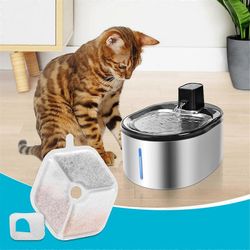 Suodatin ja sienet Smartoo 152oz/4.5L langattomalle kissan suihkulähteelle nelinkertainen suodatus Cat Fountain -suodattimen vaihto, A