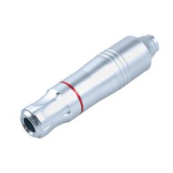 Aluminium Alloy Short Pen Tattoo Tool Cutting Line Mist Integreret Motor Tattoo Pen Tattoo Udstyr sølv