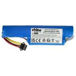 vhbw-akku yhteensopiva Redmond RV-R151, RV-R150 robottipölynimurin kanssa (2600 mAh, 10.8 V, Li-Ion) ilman väriä/sisäistä akkua