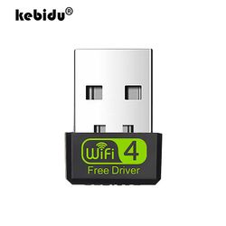 Etwork Cards & Adapters Gratis Driver Mini USB Wifi Adapter 2.4G Wifi dongle 150mbps 802.11b/g/n usb2.0 wifi emitter Wi Fi-mottaker nettverkskort R...