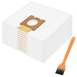 10 pölynimurin pussia H81/H81 Pure Epa/Telios Extralle, suuren kapasiteetin kuitukangaspölypusseille Valokuvan väri