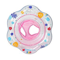 Mikasa Nflatable Baby Flydende Svømning Ring Sitting Pink