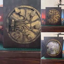 Salaisuuksien kammio Magics Book Nook Library Decor Book Shelf Holder