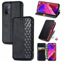 Gangxun Sag for Oppo A54 5g Flip Cover Tegnebog Flip Cover Tegnebog Magnetisk Beskyttende Handytasche sag Etui - Sort