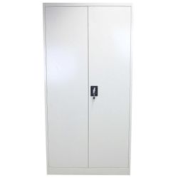 MonsterShop Metal arkistokaappi 180cm Harmaa