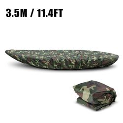 Universal Kajak Cover Kanobåd Vandtæt Uv-resistent kajakdæksel Camouflage 3 3,5m