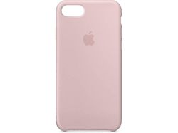 Silikoninen puhelinkotelo, joka on yhteensopiva Iphone 7: n ja Iphone 8: n kanssa Vaaleanpunainen