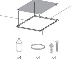 Inspired Lighting Inspireret Techtouch - Panel X2 Ecovision - Kit d'accessoires LED