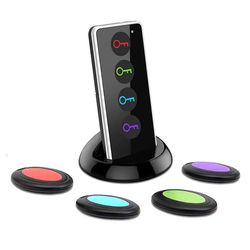 Grape Pp Key Pet Radio Frequency Item Locator Tracking Remote Finder