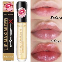 Instant Collagen Volumising Lip Plumper Serum Moisturizing Lip Gloss Oil Huulet Repairing Reduce Lip Fine Lines Makeup Lipstck