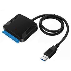 USB 3.0 - SATA-kaapeli USB 3.0 -kiintolevysovitinmuunnin 2,5/3,5 tuuman ulkoinen kiintolevy SSD-sovitin kannettavalle Xbox Onelle, Xbox 360:lle, PS...