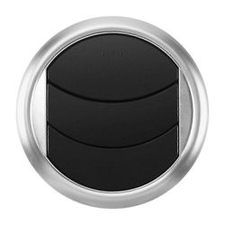 Kojelaudan ilmastointilaitteen ohjaimen ulostulon sivutuuletusaukko Suzuki SX4 Swift 05-13: lle musta