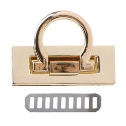 Käytännölliset metalliset suorakulmiokoristeet Muodikkaat laukun parannukset Käsilaukkukoristeet laitteistoompelutarvikkeille LGD