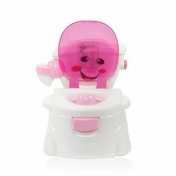 Mikasa 2 i 1 børn Sæde Toddler Uddannelse Potte Træner Safety Chair Pink