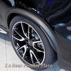 Mercedes-Benz GLC SUV X253 2015-2022 Coupe C253 2016-2022 2kpl pyöräkaari lokasuoja soihdut lokasuojat GLC43 GLC63 AMG päivitys 2kpl takalokasuoja