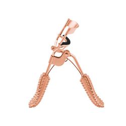 Øjenvipper Curler Naturlig Curler Shaping Begynder rustfrit stål Mini Portable Makeup Tool Skønhed Makeup Rose guld diamant negle håndtag