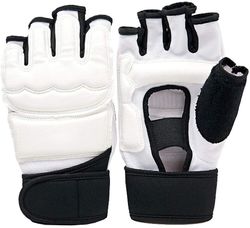 Boeyaa Halvfinger Boksehandsker Taekwondo Sanda Kamphandsker Beskyttelse mod bufferlag Handsker M