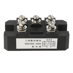 MDS100A 3-vaiheinen diodisillan tasasuuntaaja 100A amp 1600V MDS100-16 MDS100A1600V
