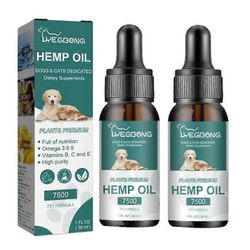 2x lemmikkieläinten siemenöljy koirille ja kissoille | Luonnollinen kivun ja ahdistuksen lievitys | B-, C-, E-vitamiinit | Erittäin puhdas ravitsem...