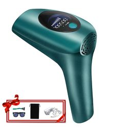 900000 Blinker Hot Sælg Laser Epilator Permanent IPL Photoepilator Hårfjerning Depiladora Smertefri Electric Epilator Dropship Mørk grøn AU PLUG