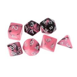 7stk / sæt terninger til Trpg D4-d20 flersidede terninger polyhedral