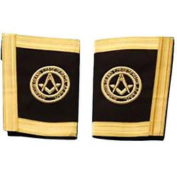Bricks Masons Maltas suveræne grand lodge - grand officer - sglom gauntlets manchetter