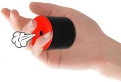 Pierukoneet, uutuuspuristus Luo pieruääni Pieru Pooter Gag Punainen