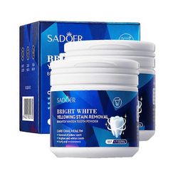 1-5 kpl hammasjauhetta, hampaiden valkaisujauhetta hampaiden valkaisuun 2bottles