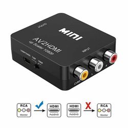 Ruili Av til Hdmi Konverter Analog Video Signal til Hdmi Hdtv
