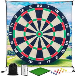 Giant Size Dart Chipping Challenge Golf Game Set, 100% Ny 200cm