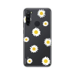 Crazy Kase Skrog til Xiaomi Redmi Note 8 Fleksibel marguerite
