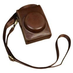 Tyyppi A Sony ZV-1/ZV-1 II/ZV-1F PU nahkaiselle kameralaukulle Olkapäällä varustettu suojakansi Monivärinen Style A