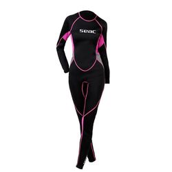 Ruili 3mm Fortykket One-piece Våddragt Kvinders langærmet Bukser Varm våddragt Kvinders Snorkel suit Tynd Surfing Solcreme Tøj XXL