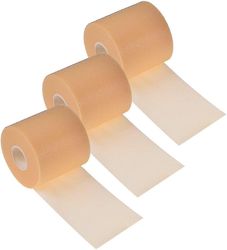 3pcs atletisk pre wrap tape for sport pre-wrap atletisk tape 2,75 tommers av 30 yards Khaki