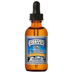 Sovereign Silver Hydrosol-tiputin, 59 ml suvereenia hopeaa
