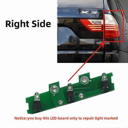 Uusi BMW X3 E83 LCI 2006-2010 Taka-auton valo korjaus sirulevyt 7162209 7162210 7162213 7162214 sisäinen ulompi takavalo sirut polttimo Right outer...