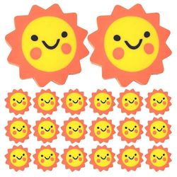 50kpl söpöjä auringonkukan pyyhekumekumeja lapsille lyijykynäpyyhekumit luokkahuonetarvikkeet hauskoja uutuuspyyhekumeja koulun minipyyhekumeihin p...