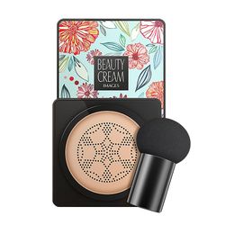 Kakanwo Concealer Air Cushion B.B Cream Vedenpitävä Brightens Concealer Foundation+sienisieni