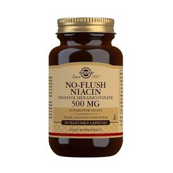 Solgar huuhtelematon niasiini 500mg Vegicaps 50 (12556051)