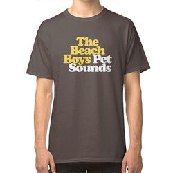 RockShark Pet Sounds - Beach Boys T-paita Tummanharmaa L