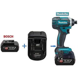 Bosch 18v litiumparistomuunninsovitin Makitan 18v Bl18 -sarjan litiumioniakkuihin Sähkötyökalu USB-portilla F-F