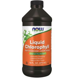 NOW Foods klorofyllineste 473ml